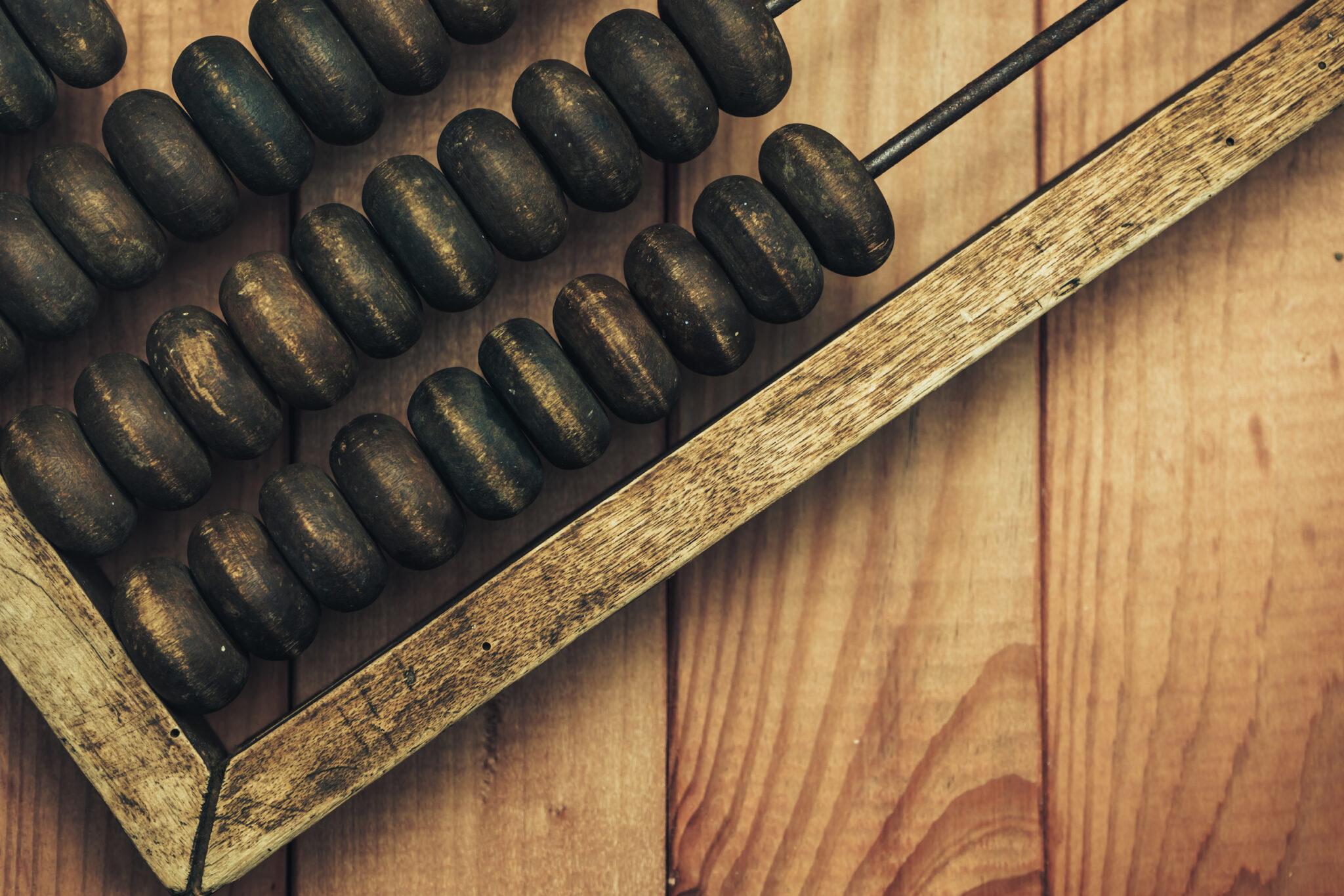 Avoiding Infringement is a Subtractive Process 1 abacus showing subtraction
