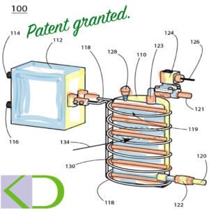 patent drawing steam generator