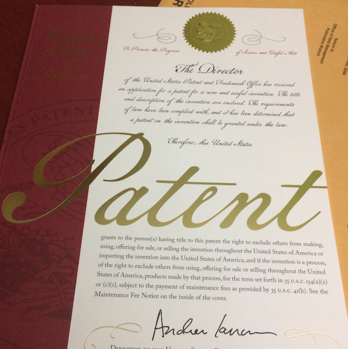 TOMORROW! Intellectual property basics and helpful resources 1 Printed patent booklet -- granted patent from USPTO