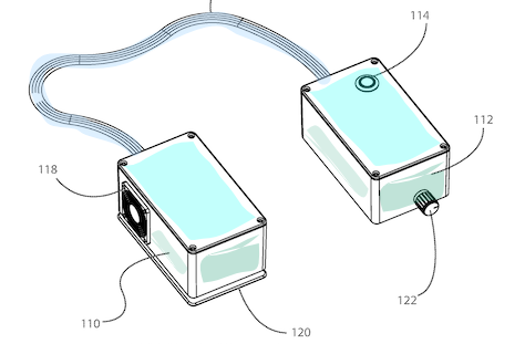 devices delivers vibrations to mask sound